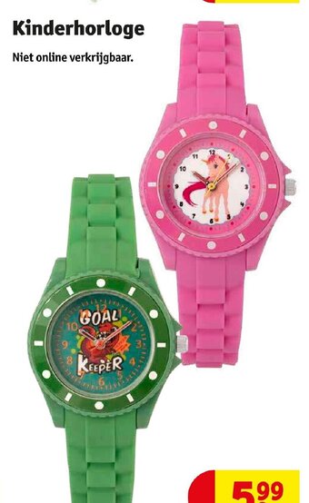 Kruidvat Kinderhorloge aanbieding