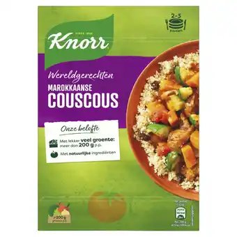 Jumbo Knorr wereldgerechten maaltijdpakket marokkaanse couscous 287g aanbieding