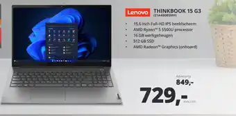 Paradigit Lenovo thinkbook 15 g3 (21a400bsmh) aanbieding