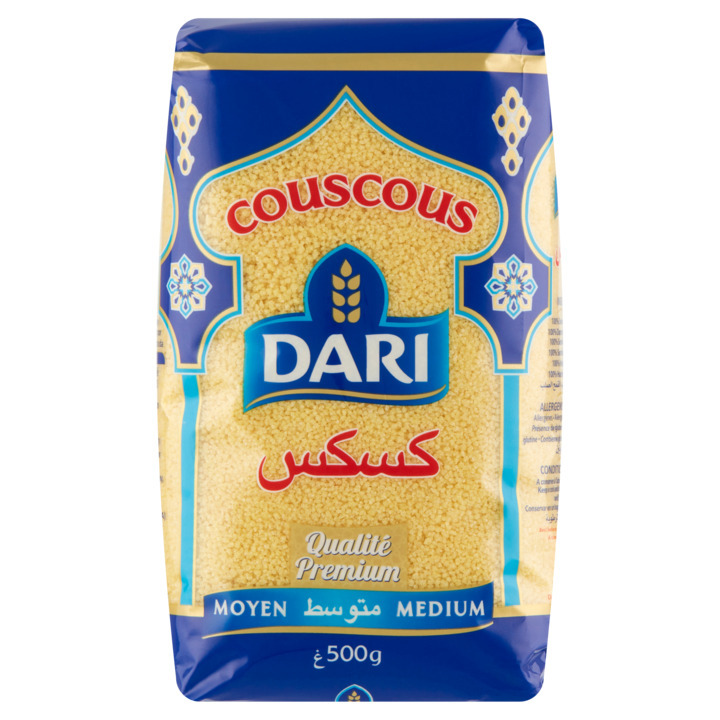 Dari couscous medium 500g aanbieding bij Jumbo