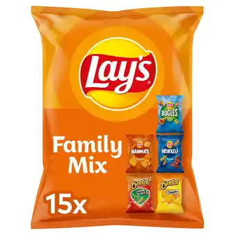 Jumbo Lay's chips family mix 15 zakjes aanbieding