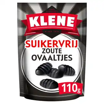 Jumbo Klene zoute ovaaltjes suikervrije drop zak 110 gram aanbieding