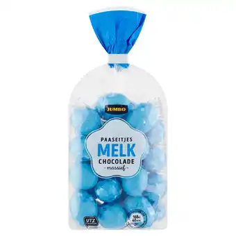 Jumbo Jumbo paaseitjes melk chocolade massief 200g aanbieding