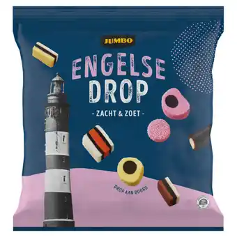 Jumbo Jumbo engelse drop zacht & zoet 600g aanbieding