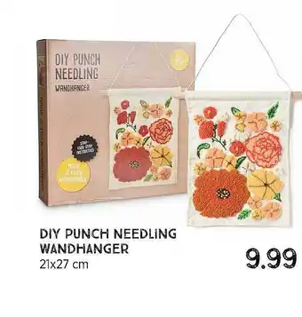 Xenos DIY Punch Needling Wandhanger aanbieding