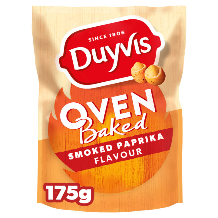 Duyvis oven baked nootjes smoked paprika 175gr aanbieding bij Jumbo