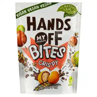 Jumbo Hands off my chocolate bites crispy 170g aanbieding