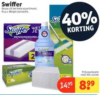 Kruidvat Swiffer aanbieding