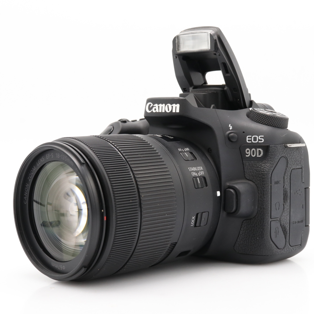 Canon eos 90d + efs 18135mm f/3.55.6 is nanousm occasion aanbieding
