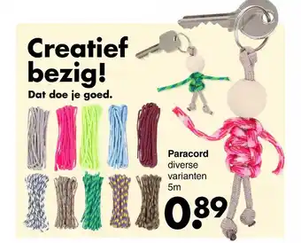 Wibra Paracord aanbieding