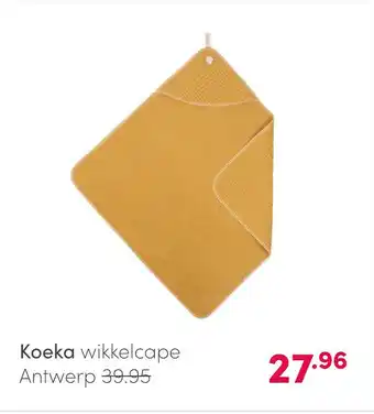 Baby & Tiener Koeka wikkelcape Antwerp aanbieding