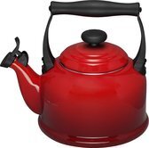 Bol.com Le creuset tradition fluitketel - 2.1 l - kersenrood aanbieding