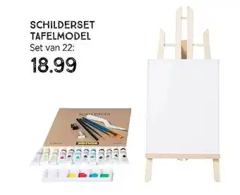 Xenos Schilderset Tafelmodel aanbieding