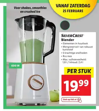 Lidl SilverCrest Blender aanbieding