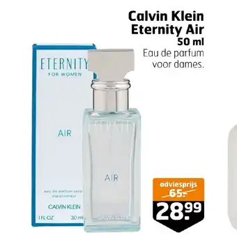 Trekpleister Calvin Klein Eternity Air 50 ml aanbieding