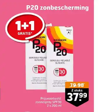 Trekpleister P20 zonbescherming 2 stuks aanbieding