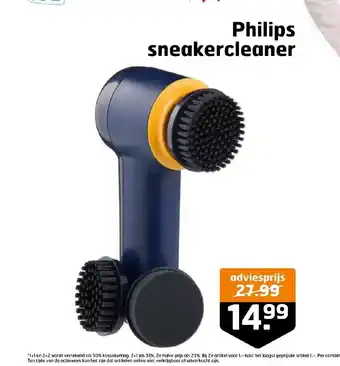 Trekpleister Philips sneakercleaner aanbieding