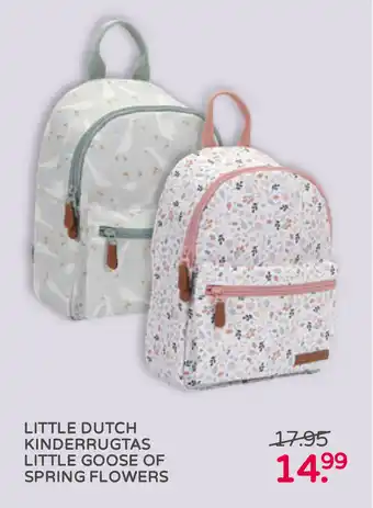 Prenatal Little dutch kinderrugtas little goose of spring flowers aanbieding