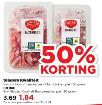 PLUS Slagers kwaliteit aanbieding