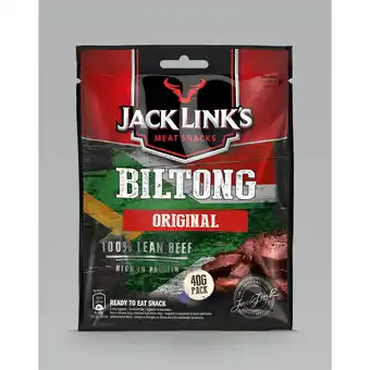 Albert Heijn Jack link's biltong original aanbieding
