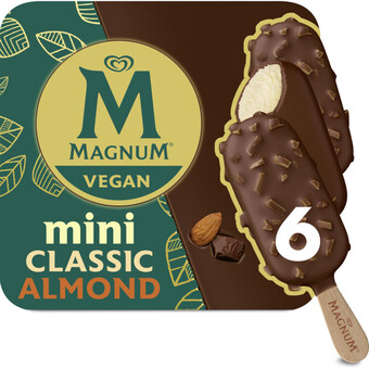 Albert Heijn Magnum vegan mini classic & almond aanbieding