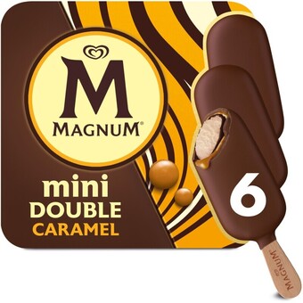 Albert Heijn Magnum double caramel mini aanbieding