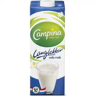 Albert Heijn Campina langlekker volle melk aanbieding