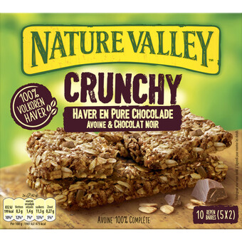 Albert Heijn Nature valley crunchy haver en pure chocolade koek aanbieding