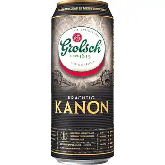 Albert Heijn Grolsch krachtig kanon aanbieding