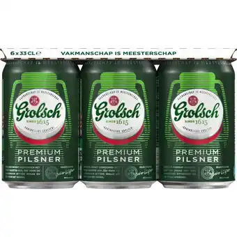 Albert Heijn Grolsch pilsener 6-pack aanbieding