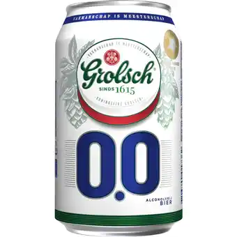 Albert Heijn Grolsch 0.0% alcoholvrij bier aanbieding