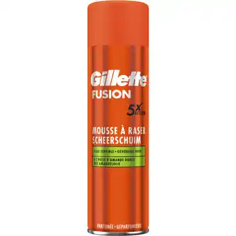 Albert Heijn Gillette fusion sensitive scheerschuim aanbieding