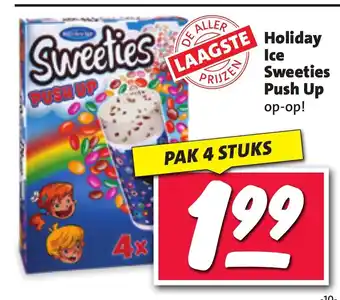 Nettorama Holiday Ice Sweeties Push Up 4 stuks aanbieding