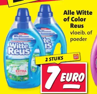 Nettorama Alle Witte of Color Reus 2 stuks aanbieding