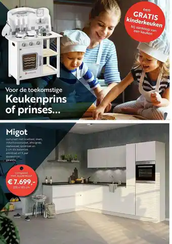 Superkeukens Migot aanbieding