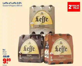 Makro Leffe of leffe 0.0% aanbieding