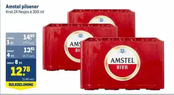 Makro Amstel pilsener aanbieding