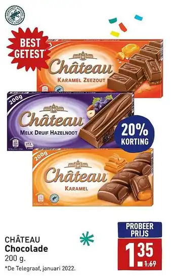 ALDI Château chocolade aanbieding