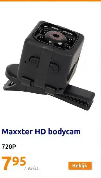 Action Maxxter hd bodycam aanbieding