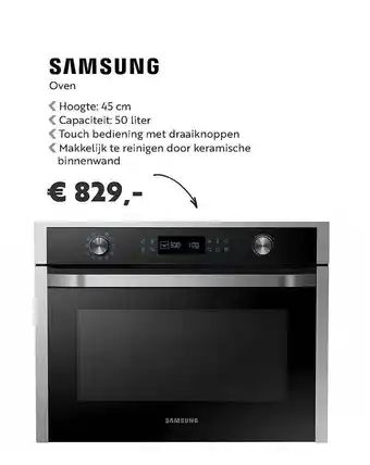 Superkeukens Samsung aanbieding