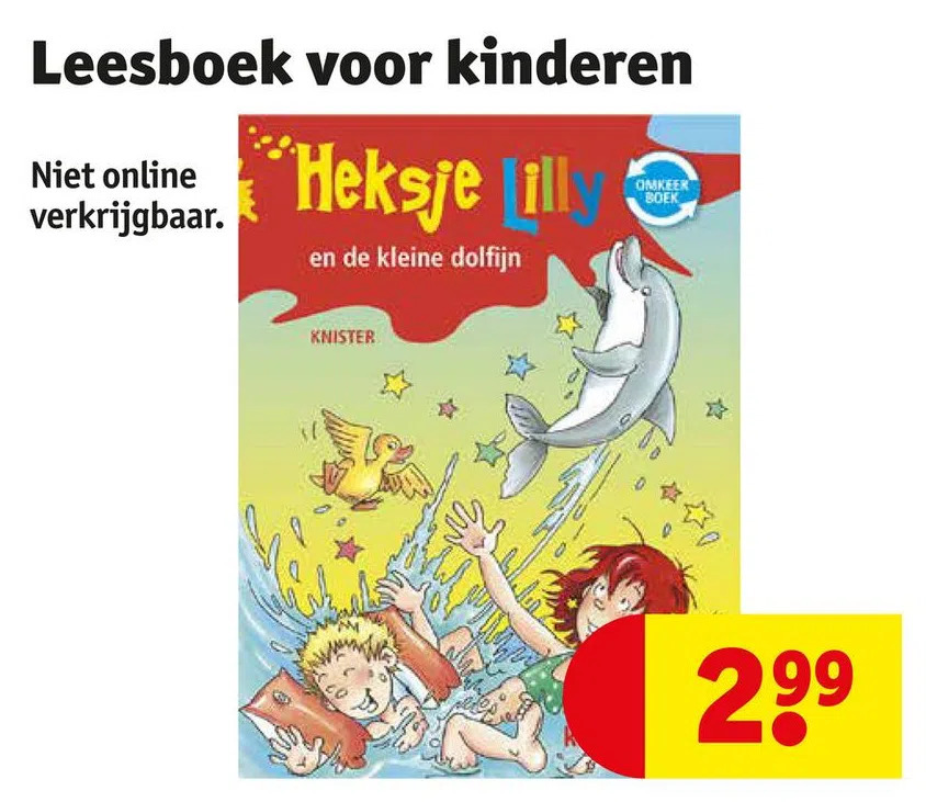 Leesboek voor kinderen aanbieding bij Kruidvat