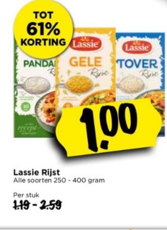 Vomar Voordeelmarkt Lassie Rijst aanbieding