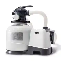 Bol.com Intex krystal clear zandfilterpomp - 26648gs sx2800 - 8 m3/uur - met tijdsklok aanbieding