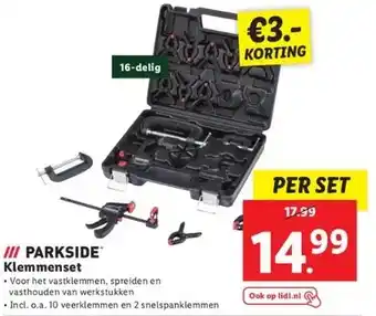 Lidl Iii parkside aanbieding