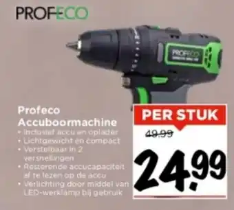 Vomar Voordeelmarkt Profeco accuboormachine aanbieding