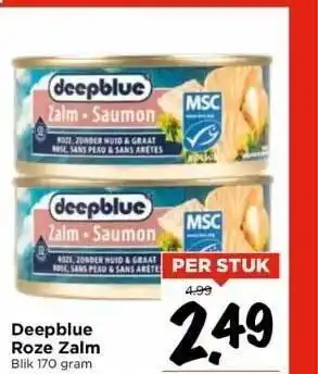 Vomar Voordeelmarkt Deepblue roze zalm aanbieding