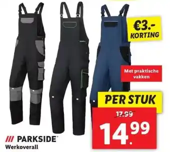 Lidl Iii parkside* werkoverall aanbieding