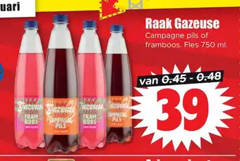 Dirk Raak gazeuse 750ml aanbieding