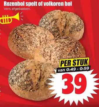 Dirk Rozenbol spelt of volkoren bol aanbieding