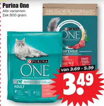 Dirk Purina one 800g aanbieding